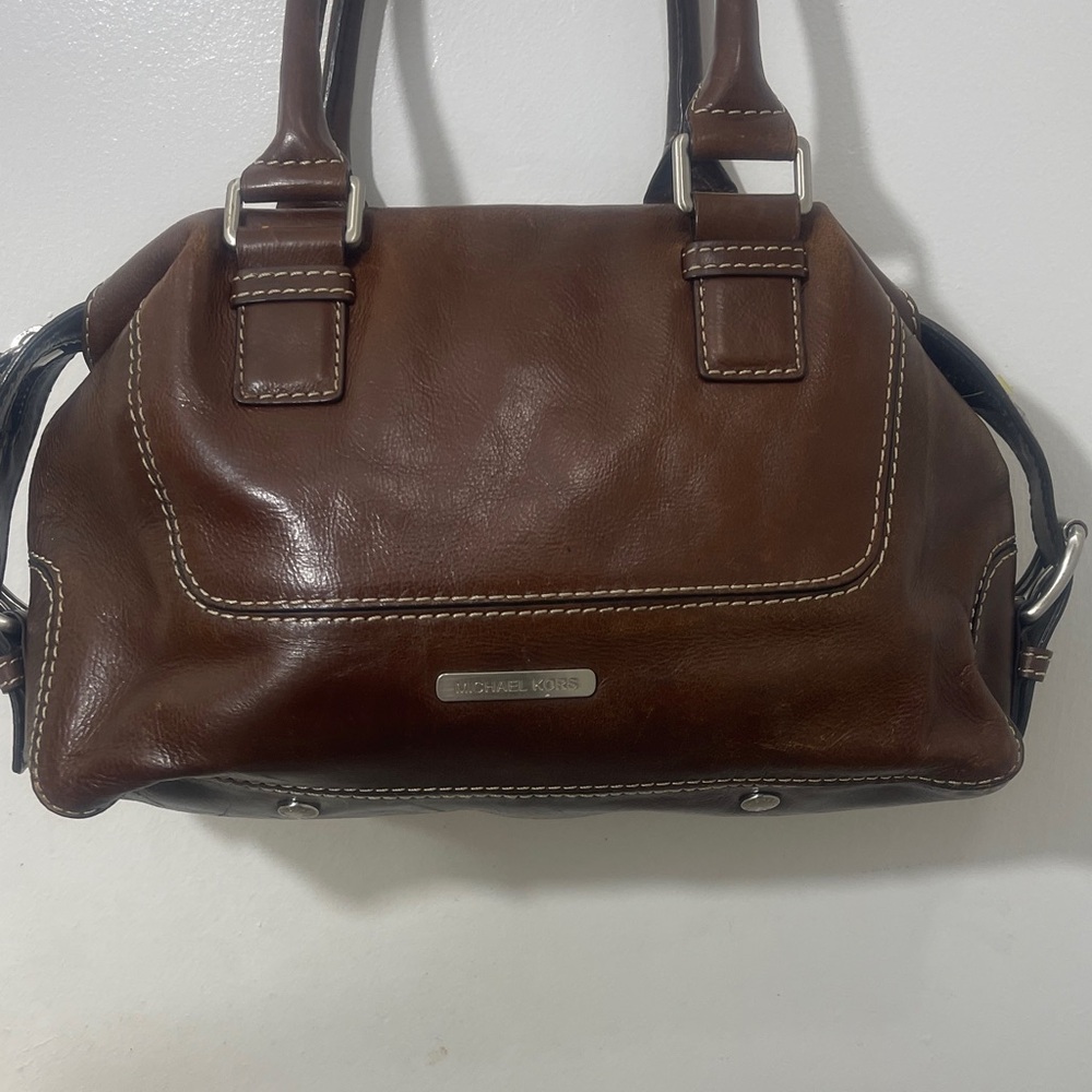 Brown Leather Handbag